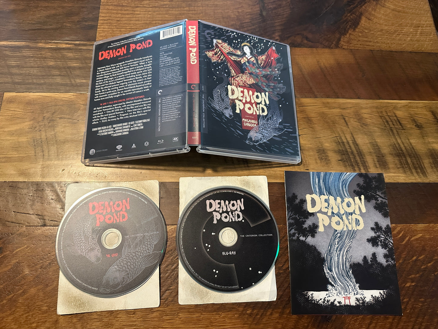 Demon Pond (4K Ultra HD/Blu ray, Criterion Collection, 2 Disc, 70’s Classic)