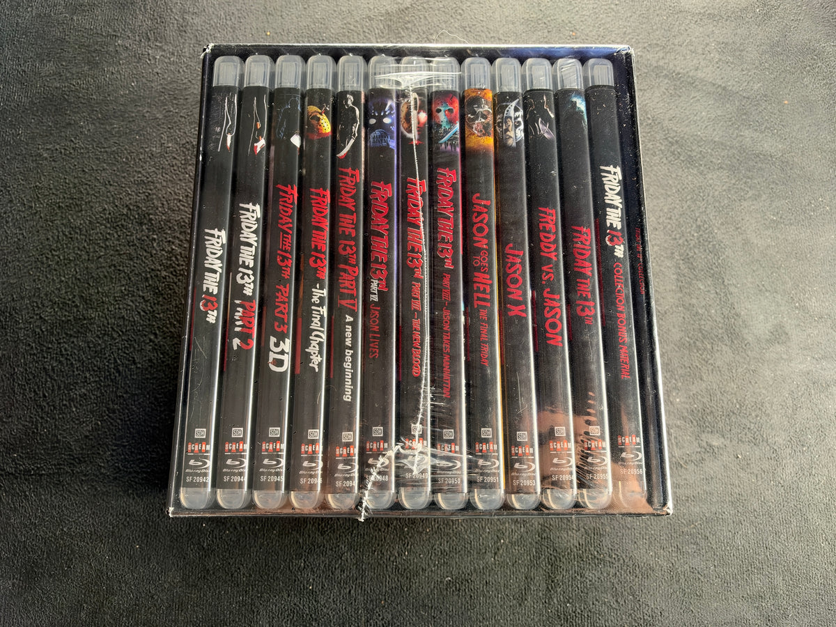 Friday the 13th Collection (Blu ray, Scream Factory, Deluxe Ed, Boxset, NEW)