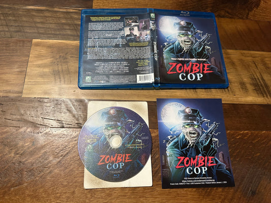 Zombie Cop Blu ray-Tempe Digital-90’s Obscure Horror-