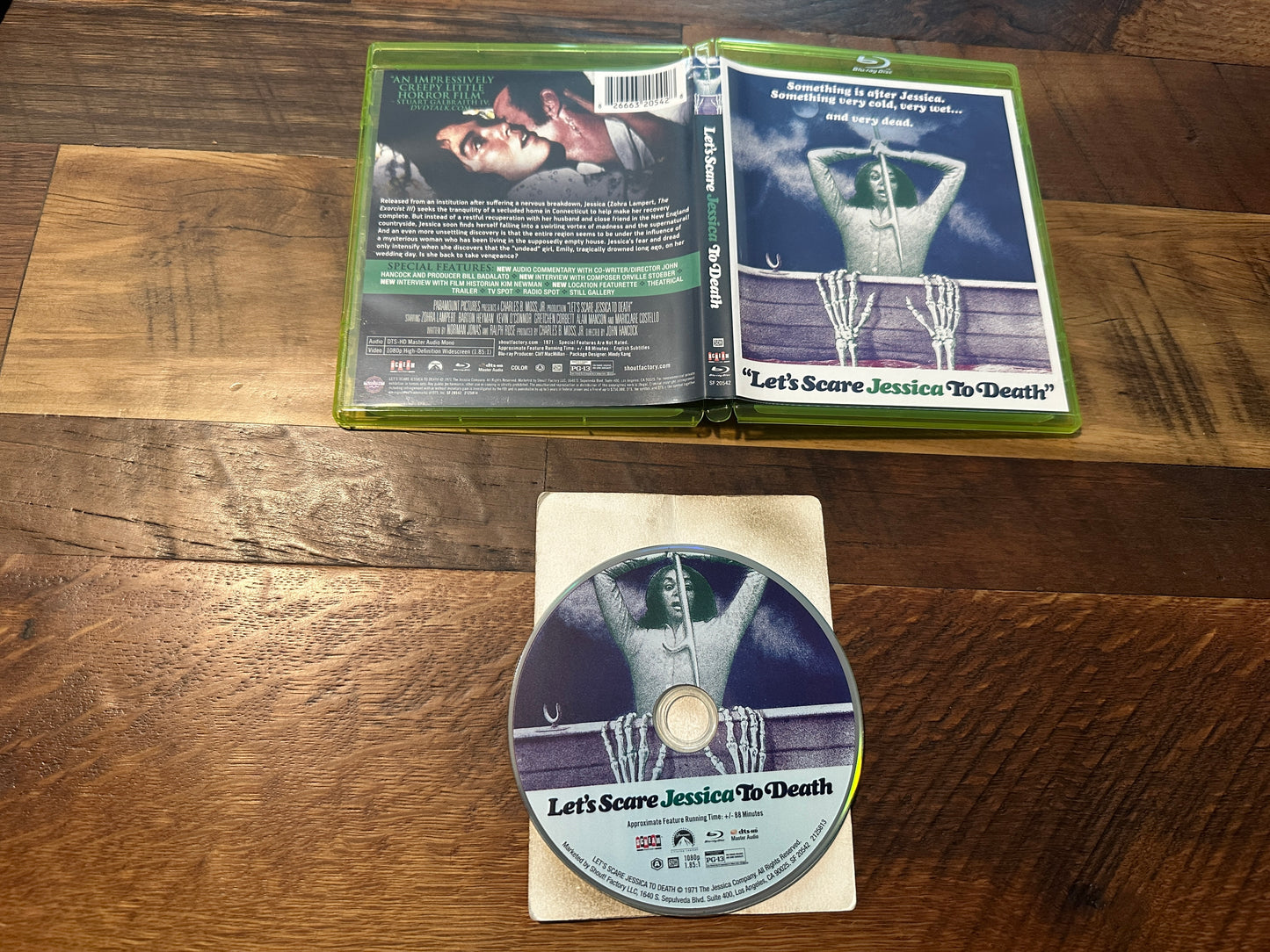 Let’s Scare Jessica To Death (Blu ray, Scream Factory, 70’s Horror Classic)