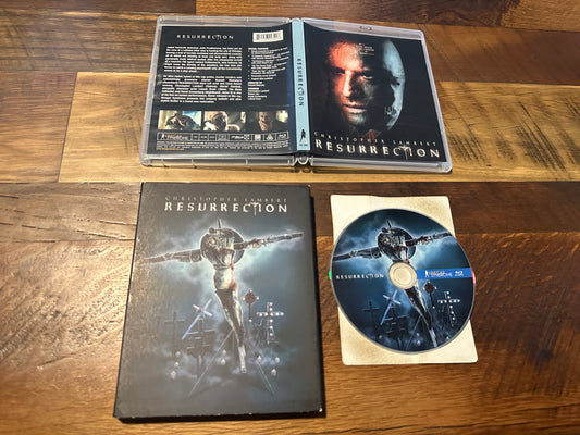 Resurrection Blu ray-Vinegar Syndrome-Slipcover-90’s Horror Classic-