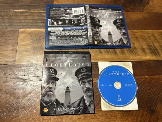The Lighthouse (Blu ray, Lionsgate, Slipcover, Widescreen, No Digial)