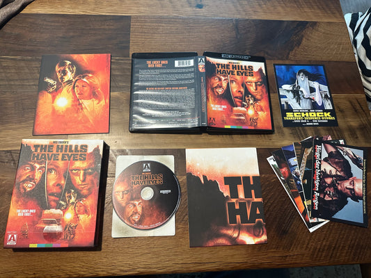 The Hills Have Eyes 4K Ultra HD-Arrow Video-Limited Edition-Booklet-Poster
