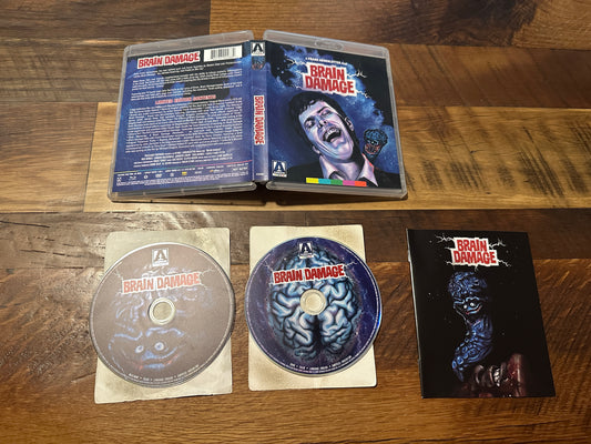 Brain Damage (Blu ray, Arrow Video, Limited Ed, US Release, Booklet)