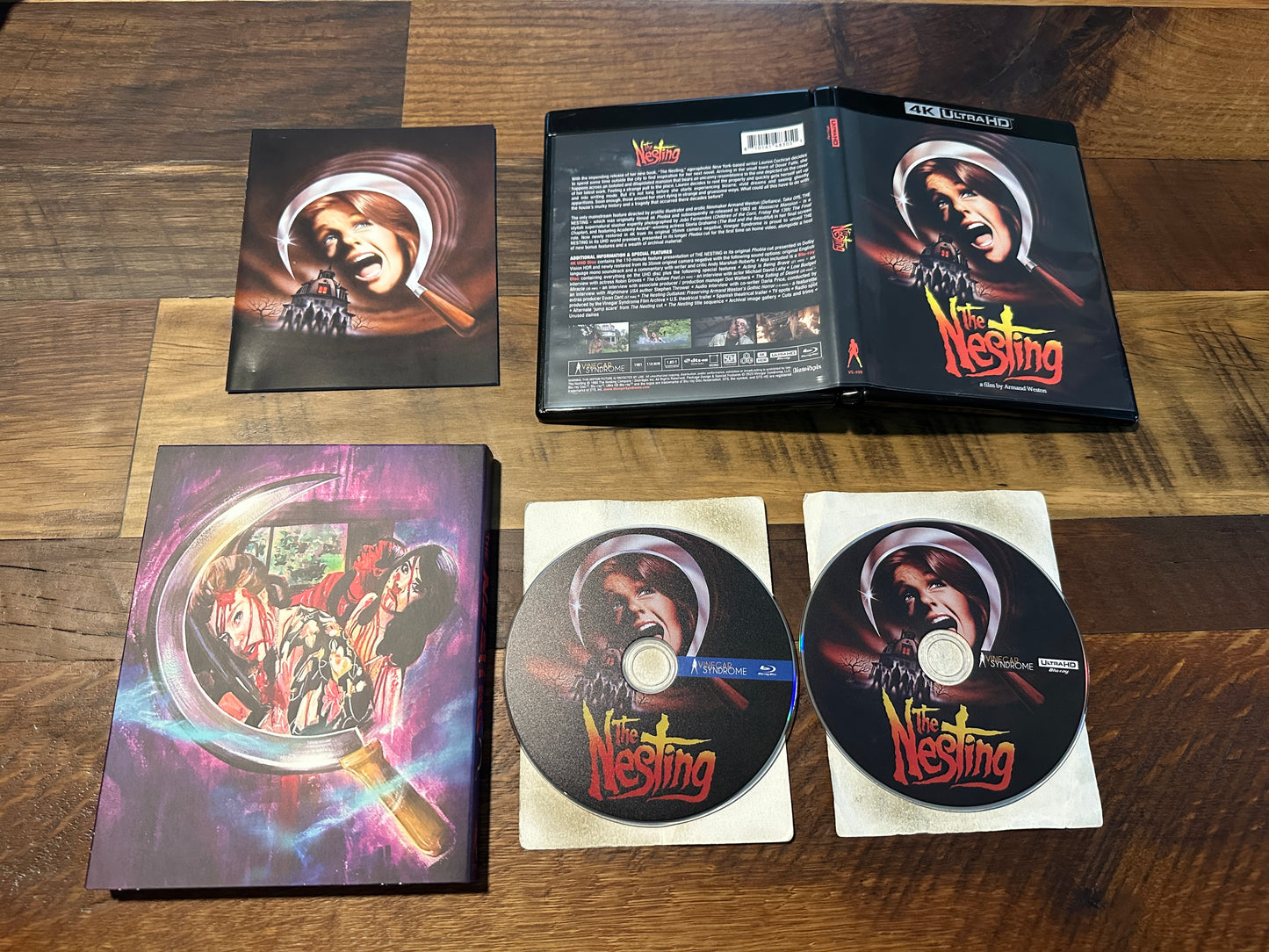 The Nesting (4K Ultra HD/Blu ray, Vinegar Syndrome, Slipcover, 80’s Classic)