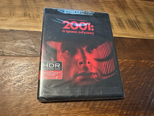 2001: A Space Odyssey 4K Ultra HD-Warner Bros-60’s Classic-NEW/Sealed