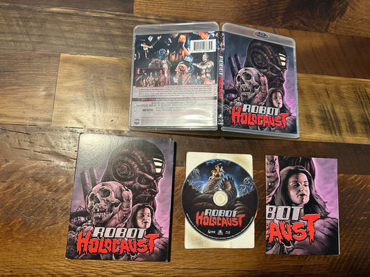 Robot Holocaust (Blu ray, Scorpion Releasing, Slipcover, 80’s Classic)