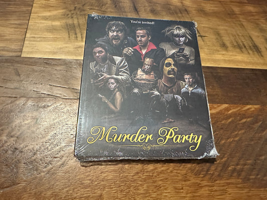 Murder Party (Blu ray, Vinegar Syndrome Partner Label, OOP Slipcover, NEW)
