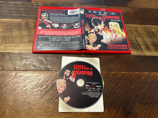 Lust For A Vampire (Blu ray, Scream Factory, 70’s Classic, Widescreen)