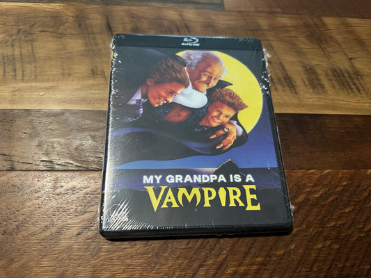 My Grandpa Is A Vampire Blu ray-Severin Films-90’s Horror-NEW/Sealed