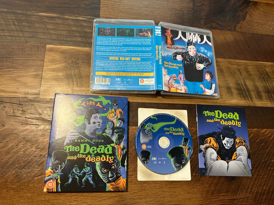 The Dead And The Deadly Blu ray-Eureka!-Region B-Limited Edition-Booklet