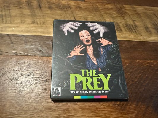 The Prey Blu ray-Arrow Video-Rare Slipcover-Booklet-Limited Ed-2 Disc-NEW