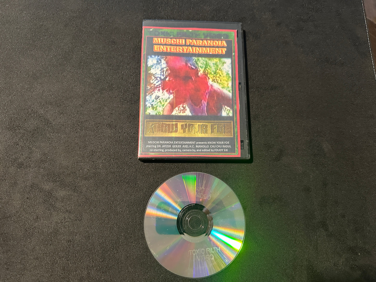 Know Your For (DVD-R, Toxic Fifth Video, Obscure Foreign Horror)