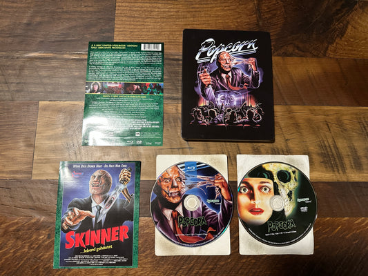 Popcorn (Blu ray/DVD, Steelbook-Synapse Films, 90’s Horror Classic)