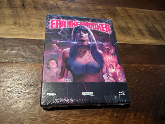 Frankenhooker (4K Ultra HD, Synapse Films, Slipcase, 90’s Horror, NEW)