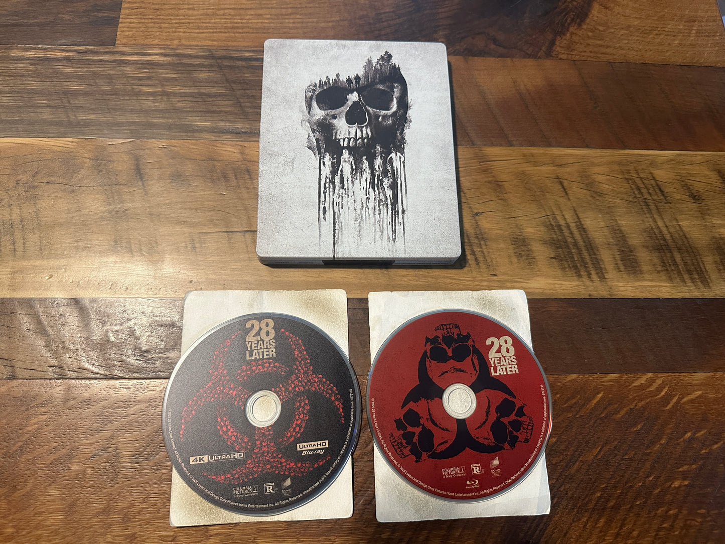 28 Years Later (4K Ultra HD/Blu ray, Sony Pictures, Steelbook, No Digital)