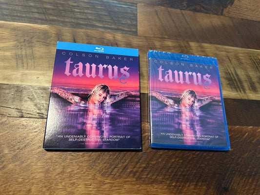 Taurus Blu ray-RLJE Films-Colson Baker-Slipcover-Widescreen-NEW-