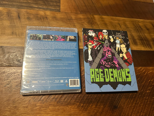 Age of Demons (Blu ray, Vinegar Syndrome Partner Label, Slipcover, NEW)