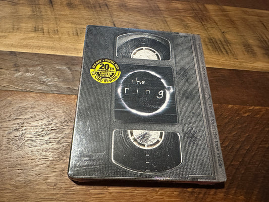 The Ring (Blu ray, Steelbook, Limited Edition, Slipcover, NEW/Sealed)