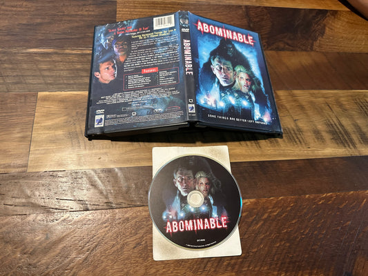 Abominable DVD-Anchor Bay-2005 Creature Horror Classic-
