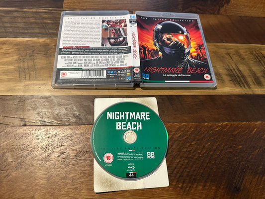 Nightmare Beach Blu ray-88 Films-Umberto Lenzi-Booklet-Region B-