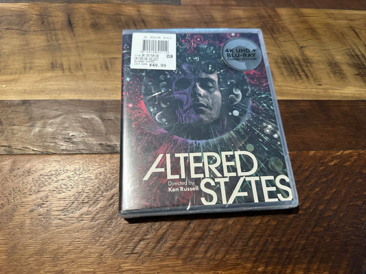 Altered States (4K Ultra HD/Blu ray, Criterion Collection, NEW/Sealed)