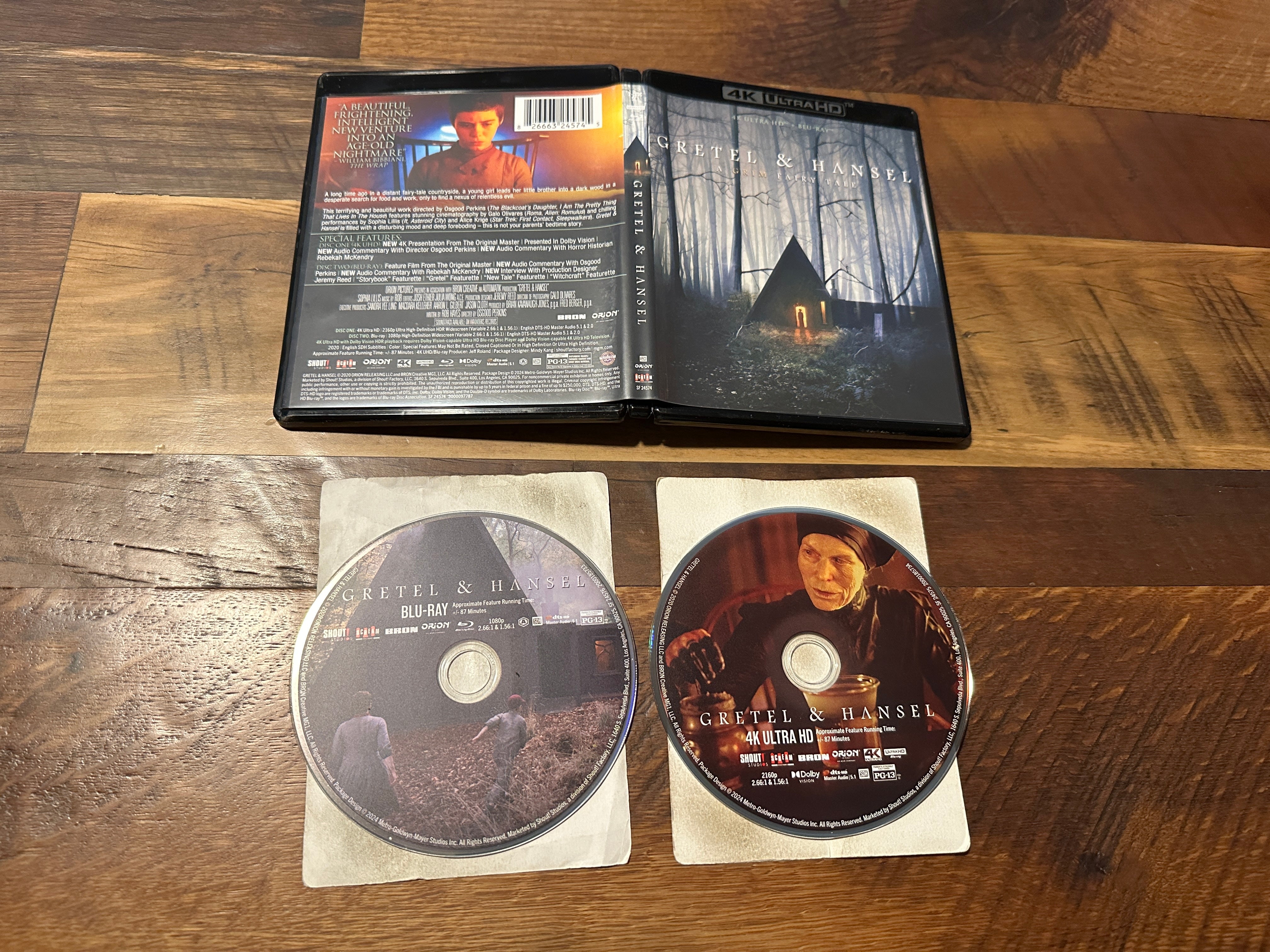 Gretel & Hansel (4K Ultra HD/Blu ray, Scream Factory, 2 Disc, Widescre ...