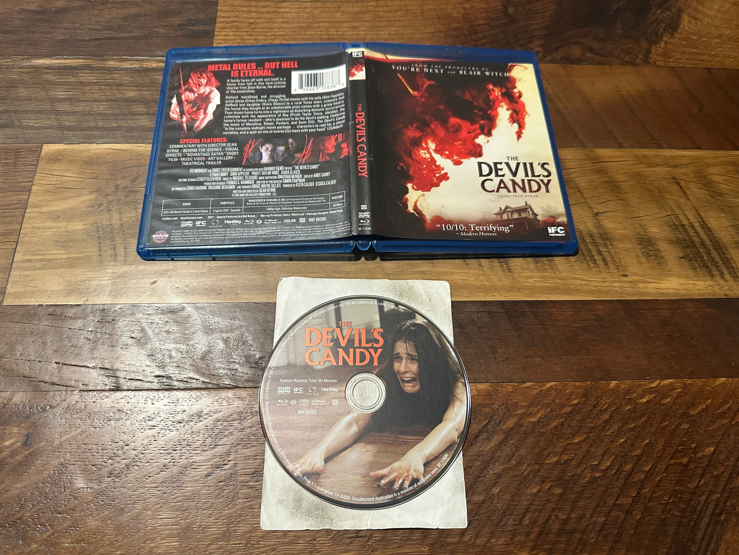 The Devil’s Candy (Blu ray-Scream Factory-2015 Classic Horror-Widescreen)