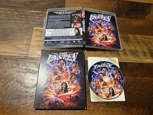 The Unseen (Blu ray, Scorpion Releasing, Slipcover, 80’s Horror)