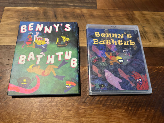 Benny’s Bathtub Blu ray-Deaf Crocodile Films-Slipcover-NEW/Sealed