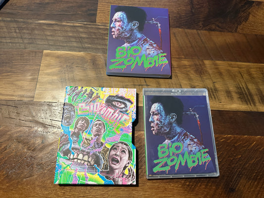 Bio Zombie (Blu ray, Vinegar Syndrome, Exclusive Hard Slipcover, NEW)