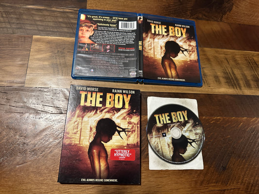 The Boy (Blu ray, Scream Factory, Slipcover, 2015 Horror, Widescreen)