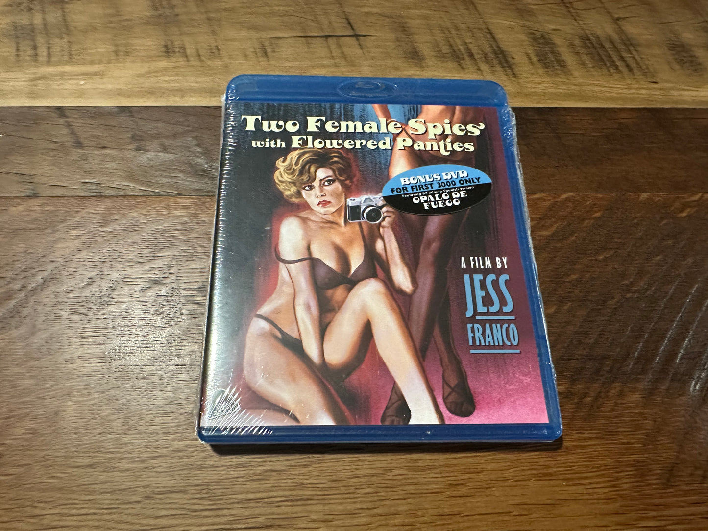 Two Female Spies With Flowered Panties Blu ray/DVD-Severin Films-Limited Ed-NEW