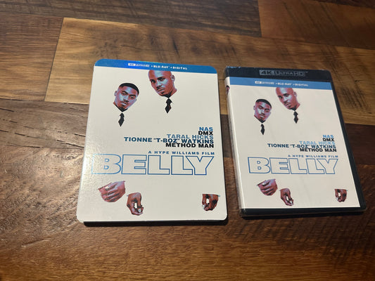 Belly 4K Ultra HD/Blu ray-Lionsgate-Slipcover-2 Disc-New/Sealed