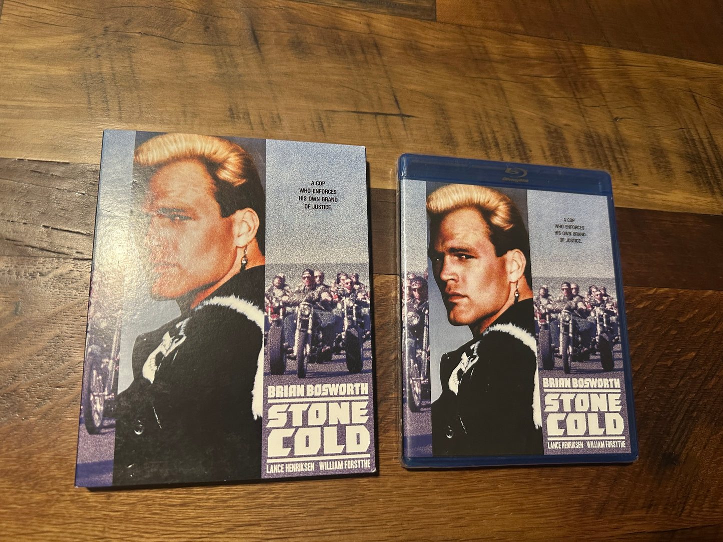 Stone Cold Blu ray-Kino Lorber-90’s Classic-Slipcover-NEW