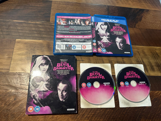 To The Devil A Daughter (Blu ray, Studiocanal, Slipcover, Region B)