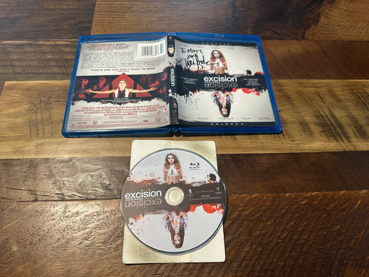 Excision (Blu ray, Anchor Bay, Singed By Traci, Widescreen)
