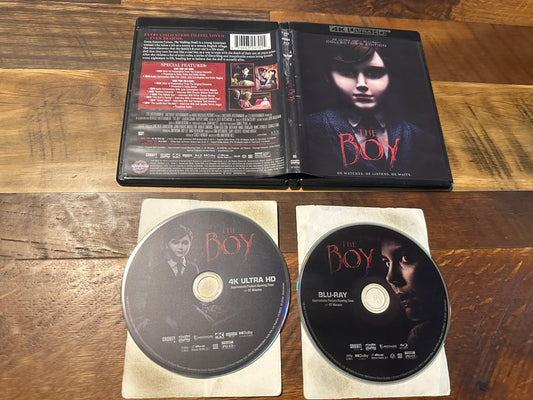 The Boy (4K Ultra HD/Blu ray, Scream Factory, 2 Disc, Collector Ed)