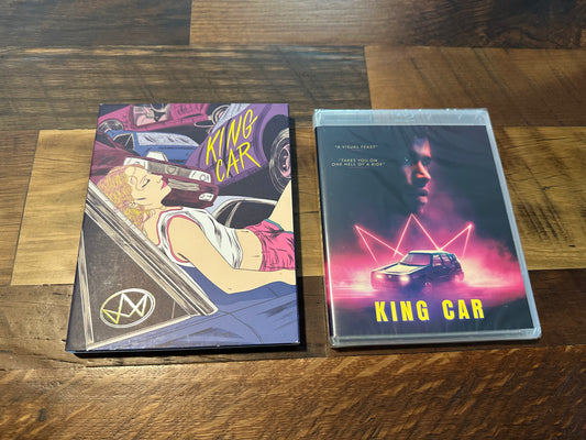 King Car Blu ray-Vinegar Syndrome Partner Label-Slipcover-NEW/Sealed