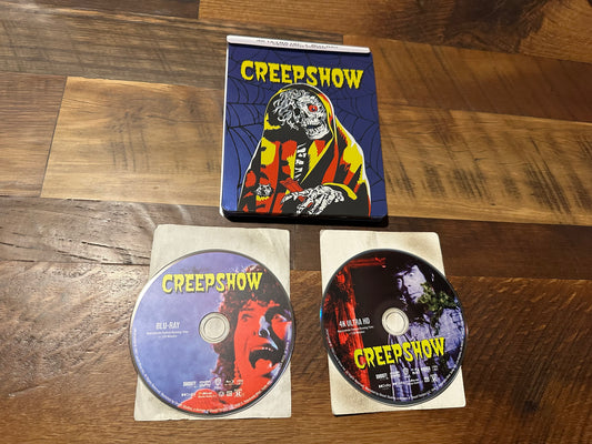 Creepshow 4K Ultra HD/Blu ray-Scream Factory-Steelbook-80’s Horror