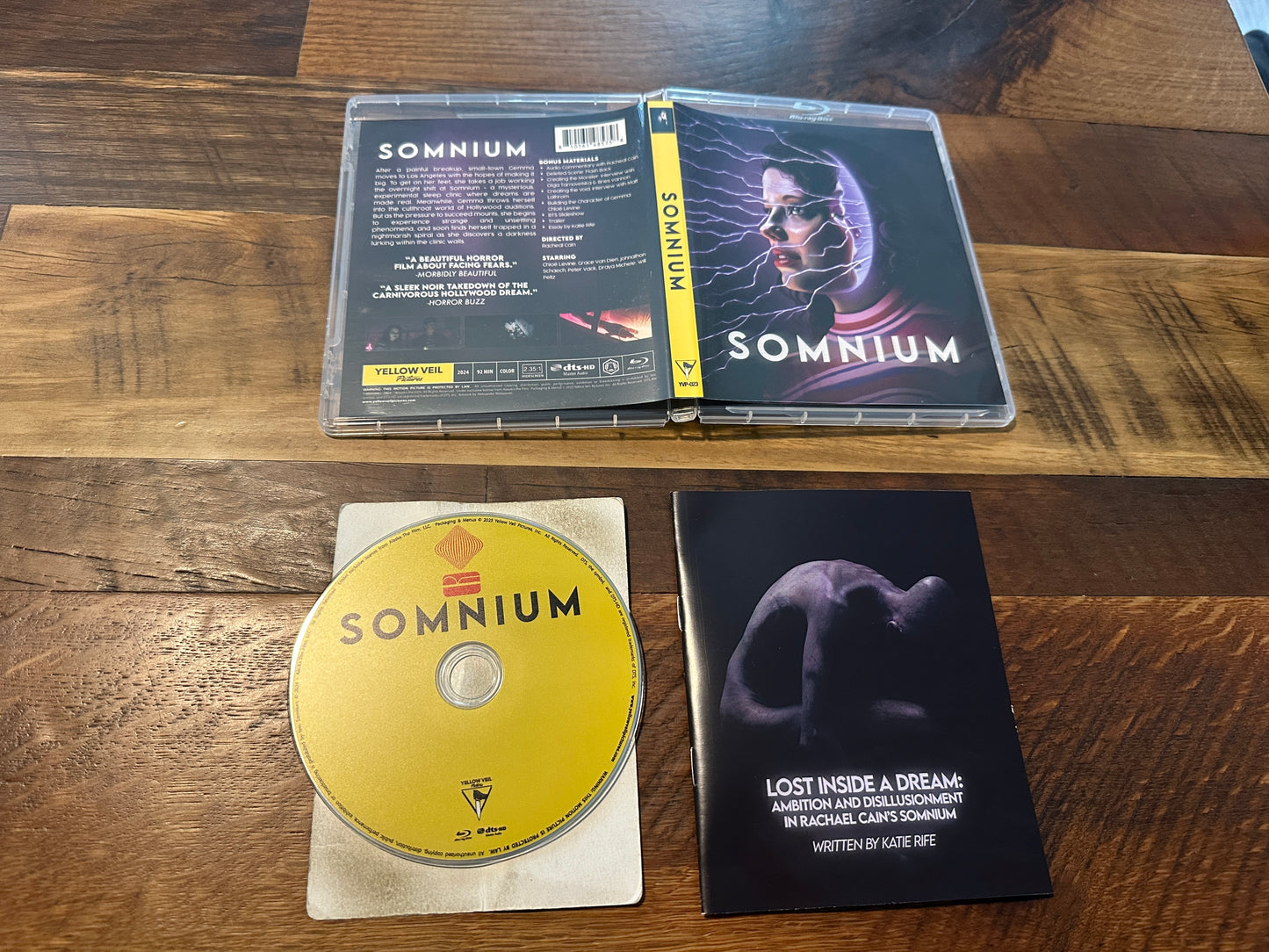 Somnium (Blu ray, Yellow Veil Pictures, 2024 Classic, Widescreen)