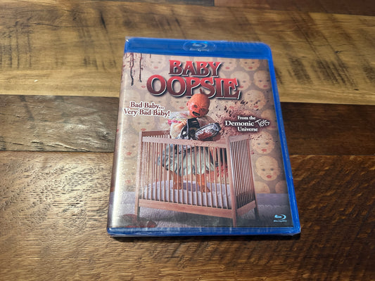 Baby Oopsie (Blu ray, Full Moon Pictures, 2021 Horror, Widescreen, NEW)