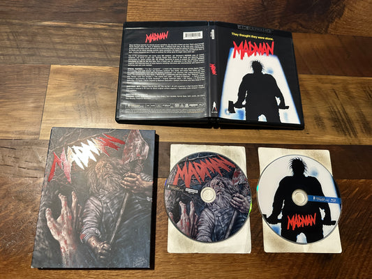 Madman (4k Ultra HD/Blu ray, Vinegar Syndrome, Slipcover, 2 Disc, 80's Classic)