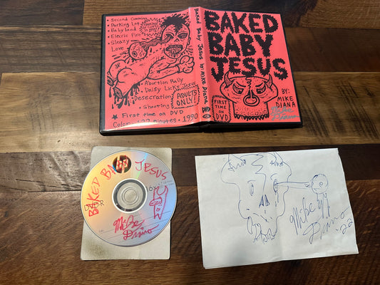 Baked Baby Jesus DVD-R Signed-Very Obscure & Bizarre-HTF-