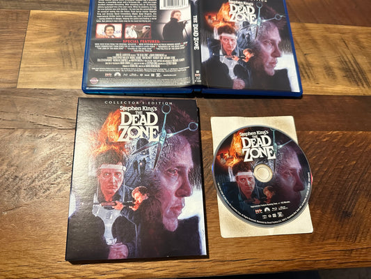 The Dead Zone Blu ray-Scream Factory-Slipcover-Collector’s Ed