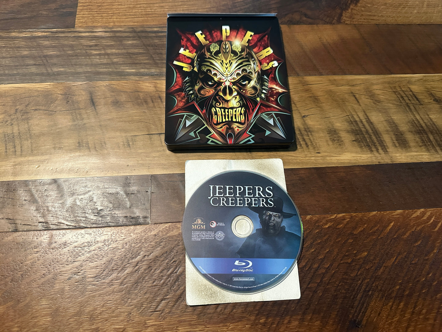 Jeepers Creepers (Blu ray, Steelbook, Classic Horror, Limited Edition)