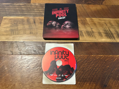 Infinity Pool (4K Ultra HD, Neon, Steelbook, Modern Horror, No Digital)