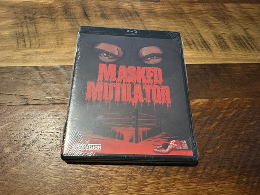 Masked Mutilator (Blu ray, Severin Films, Disturbing Horror, Sealed/NEW)