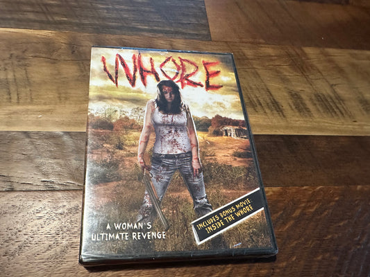 Whore DVD-Wild Eye Releasing-Ultimate Revenge Horror-OOP-NEW/Sealed