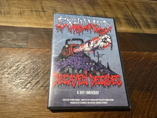 Exhumed Decayed Decades (DVD, Rot-umentary, Very Rare, NEW/Sealed)